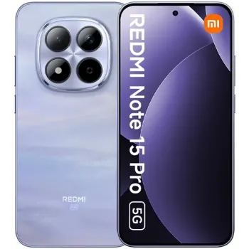 Imagem de Celular Xiaomi Redmi Note 15 Pro 5G Dual SIM de 256GB 8GB RAM de 6.83 200+8MP 20MP - Mist Purple (Global)
